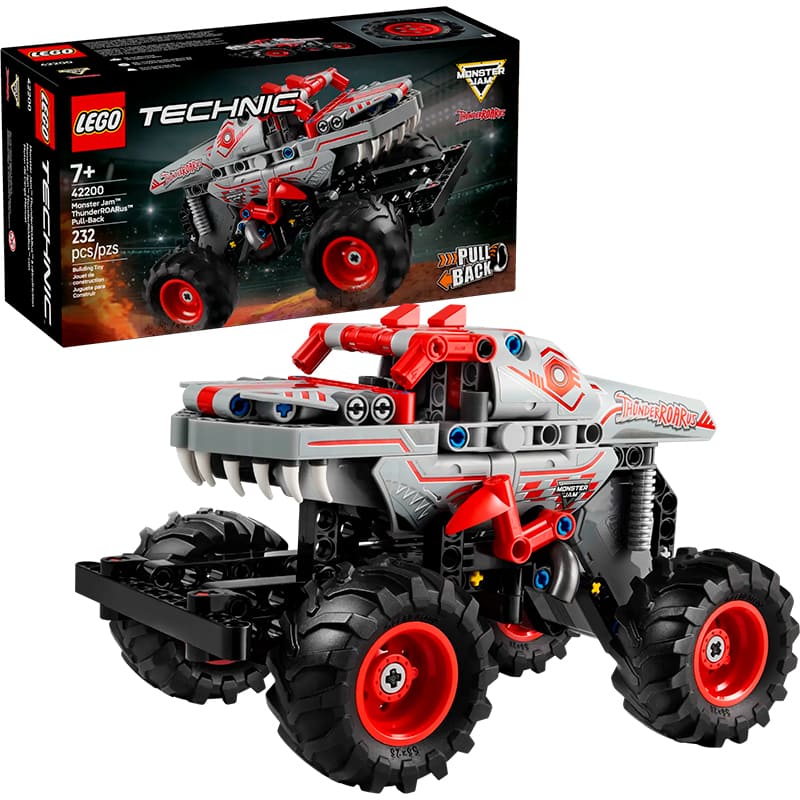 Конструктор LEGO Technic Monster Jam ThunderROARus с инерционным двигателем 232 детали (42200) Тип транспорта внедорожник