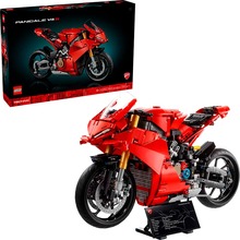 Конструктор LEGO Technic Мотоцикл Ducati Panigale V4 S 1603 детали (42202)