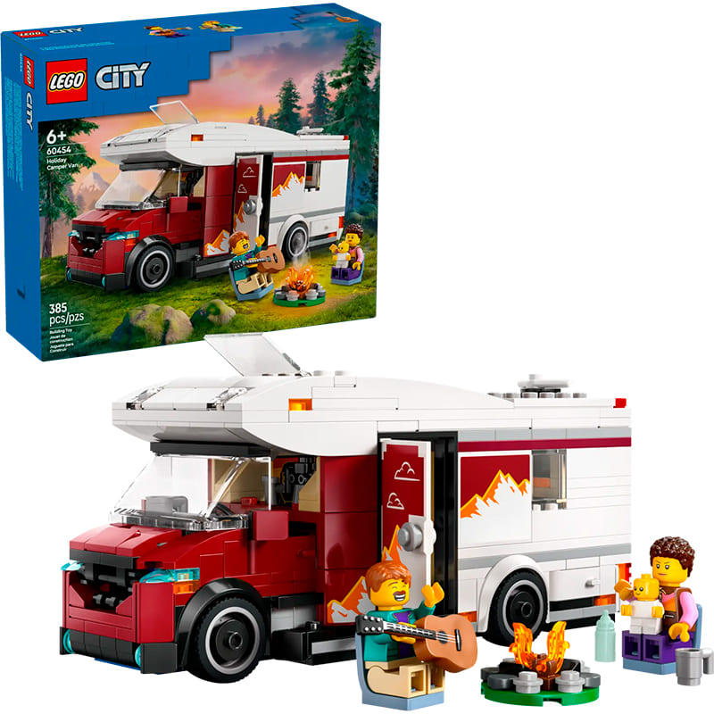 Изображение Конструктор LEGO City Отдых на колесах 385 деталей (60454)