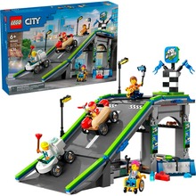 Конструктор LEGO City Жодних обмежень: Автодром для гоночних автомобілів 436 деталей (60460)