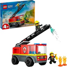 Конструктор LEGO City Пожежна машина зі сходами 82 деталі (60463)