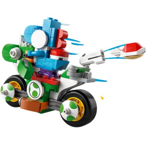 Зовнішній вигляд Конструктор LEGO Super Mario Mario Kart Мотоцикл Йоші 133 елементи (72031)