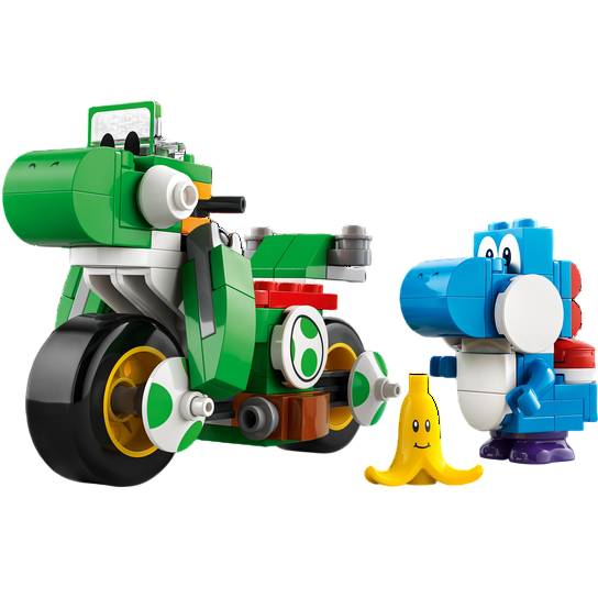 Конструктор LEGO Super Mario Mario Kart Мотоцикл Йоші 133 елементи (72031) Тип транспорту мотоцикл