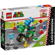 Конструктор LEGO Super Mario Mario Kart Мотоцикл Йоши 133 элемента (72031)