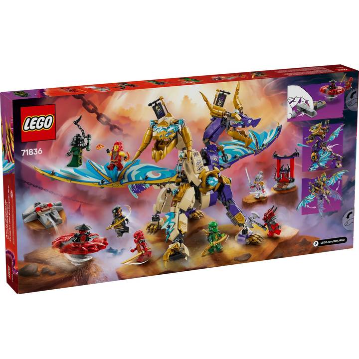 Конструктор LEGO Ninjago Архидракон фокуса 869 деталей (71836) Тип уникальные детали