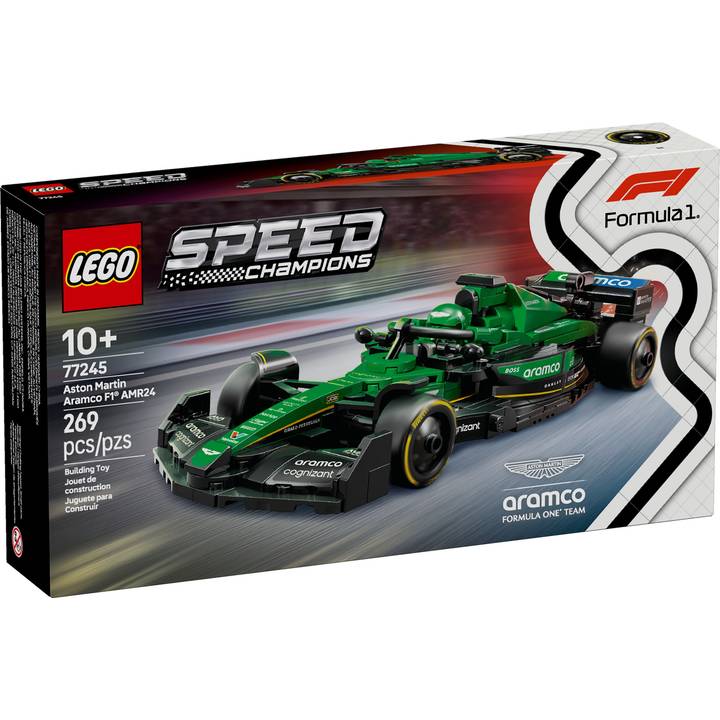 Конструктор LEGO Speed Champions Болид Aston Martin Aramco F1 AMR24 269 элементов (77245)