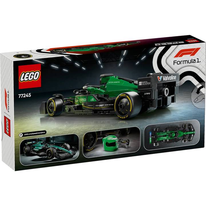 Внешний вид Конструктор LEGO Speed Champions Болид Aston Martin Aramco F1 AMR24 269 элементов (77245)