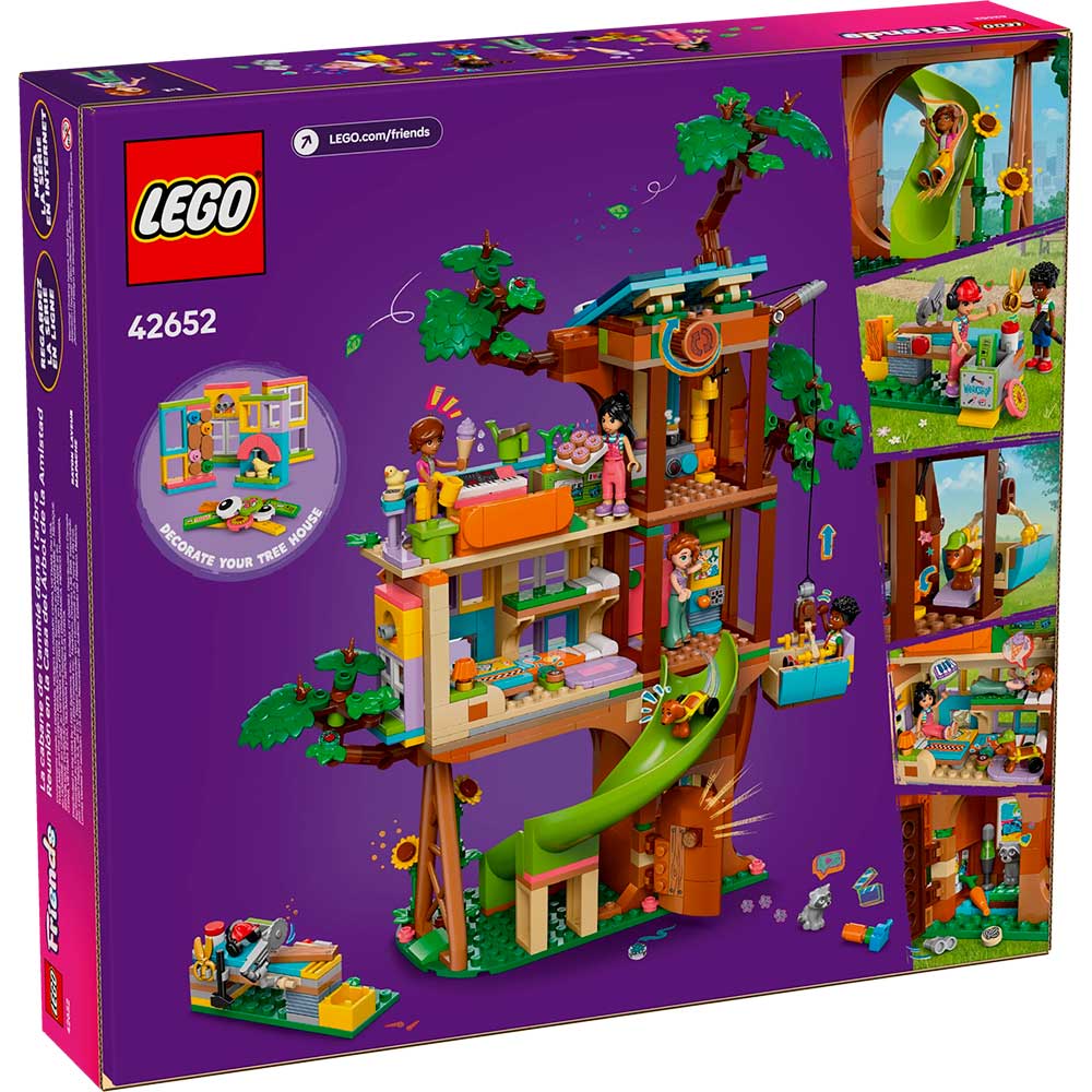 У Фокстрот Конструктор LEGO Friends Тусовка в будиночку дружби на дереві (42652)