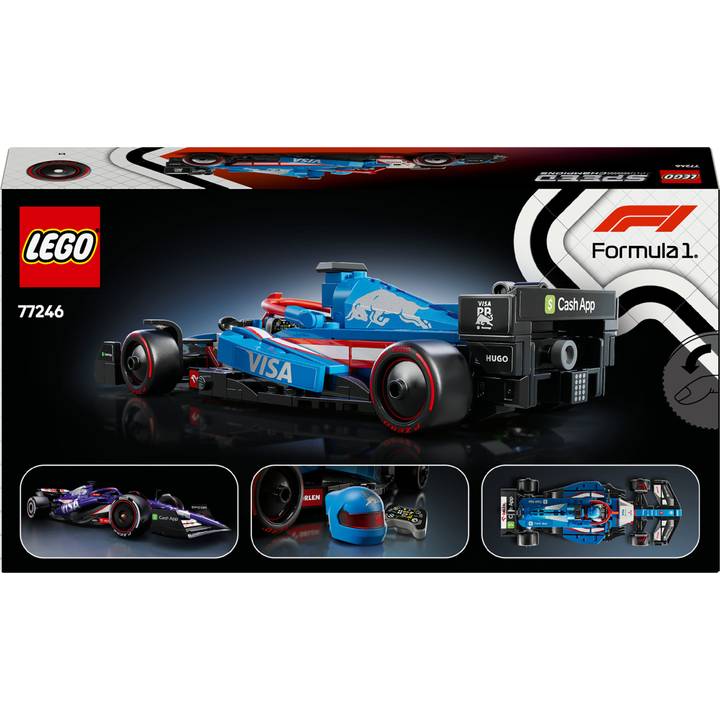 Конструктор LEGO Speed Champions  Автомобиль для гонок F1 Visa Cash RB VCARB 01 248 деталей (77246) Тип уникальные детали