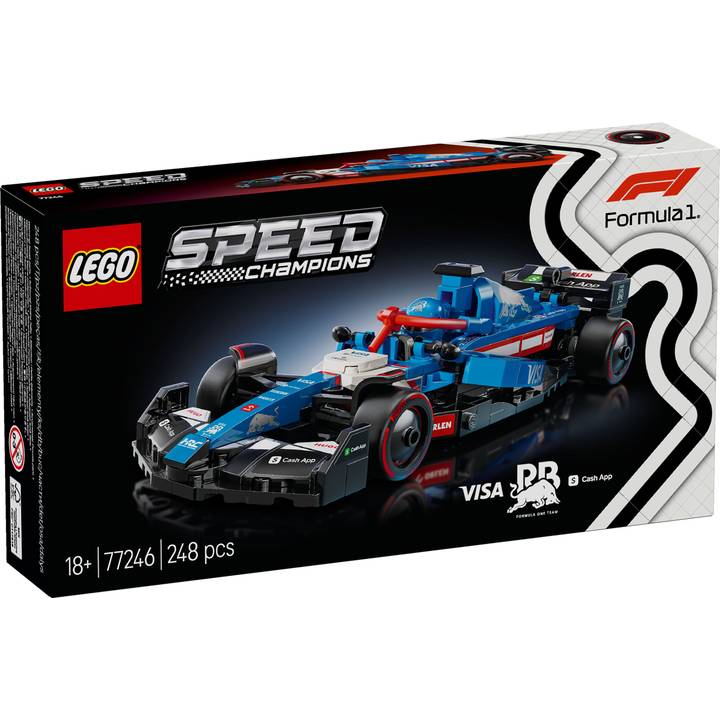 Конструктор LEGO Speed Champions  Автомобиль для гонок F1 Visa Cash RB VCARB 01 248 деталей (77246)