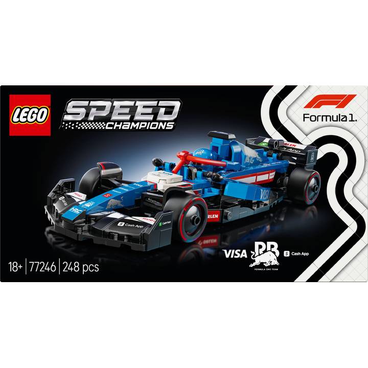 Конструктор LEGO Speed Champions  Автомобиль для гонок F1 Visa Cash RB VCARB 01 248 деталей (77246) Крепление блок