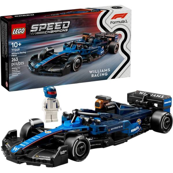 Конструктор LEGO Speed Champions Болід F1 Williams Racing FW46 263 елементи (77249) Тематика транспорт