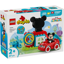 Конструктор LEGO DUPLO Disney Міккі Маус: Клубний дім та автомобіль 27 деталей (10454)