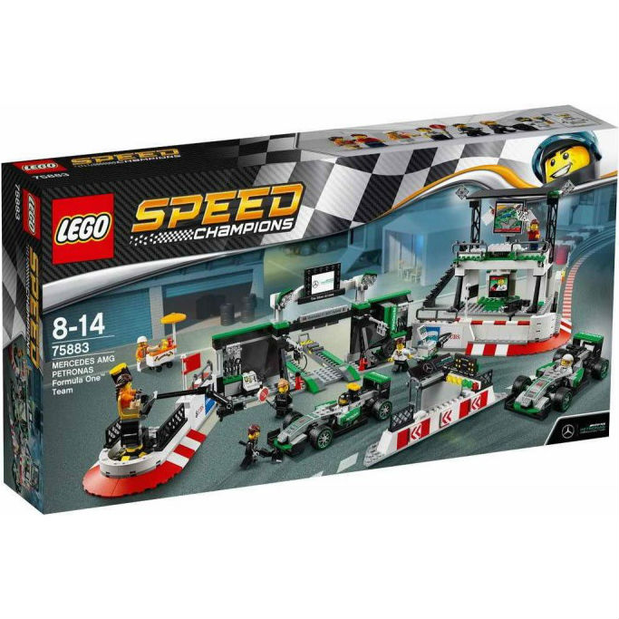 Конструктор LEGO Speed Champions, Команда Формули 1 (5702015868112)