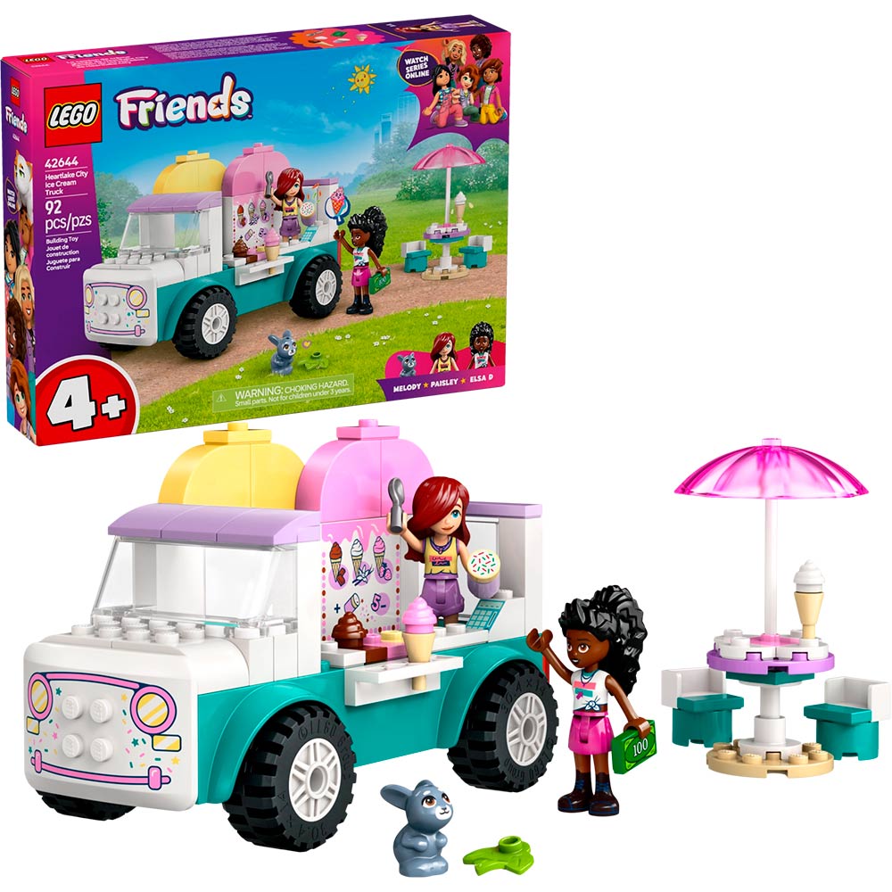 Конструктор LEGO Friends Хартлейк-Сити Фургон с мороженым (42644)