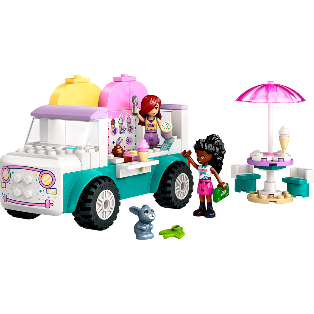 Конструктор LEGO Friends Хартлейк-Сити Фургон с мороженым (42644) Тип классический