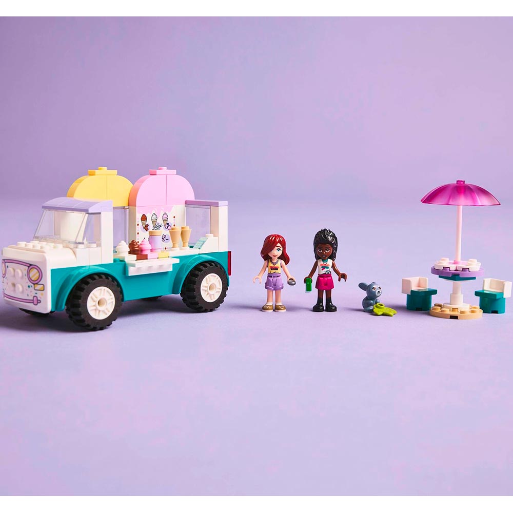 Фото Конструктор LEGO Friends Хартлейк-Сити Фургон с мороженым (42644)