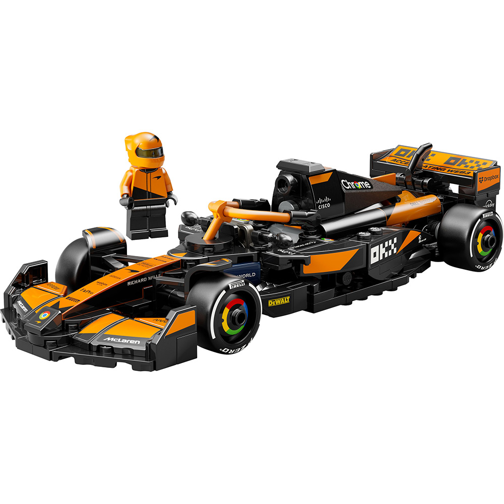 Конструктор LEGO Speed Champions Автомобиль для гонок McLaren F1 Team MCL38 269 деталей (77251) Тип классический