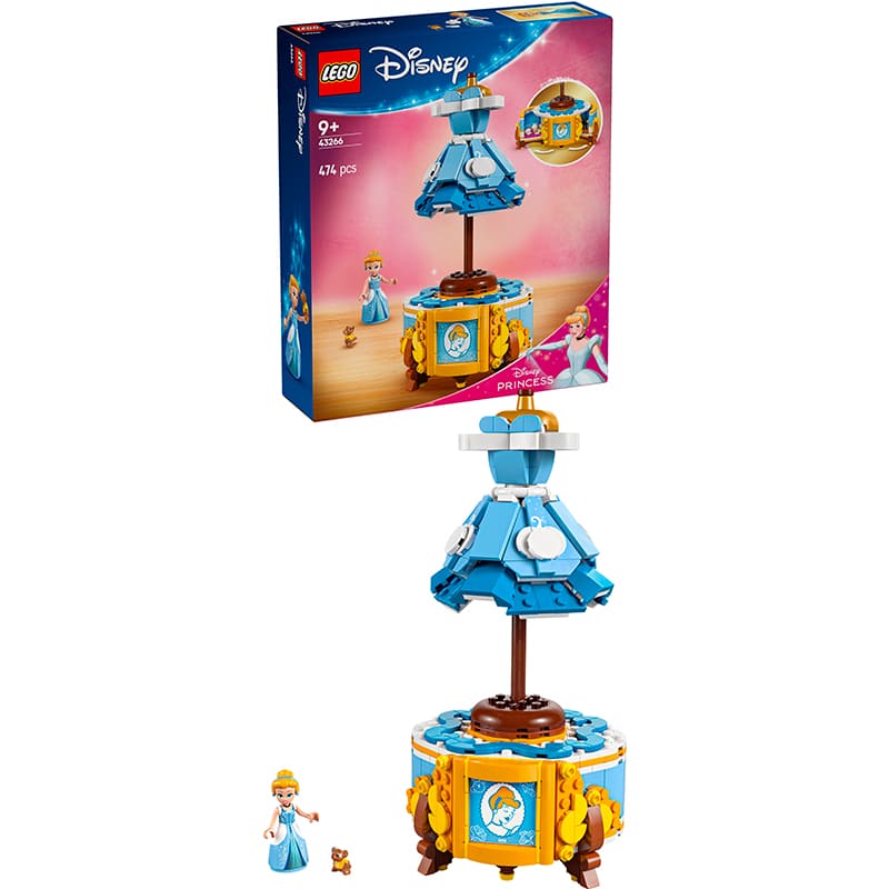 Зовнішній вигляд Конструктор LEGO Disney Princess Сукня Попелюшки 474 деталі (43266)