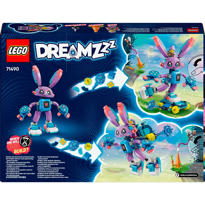 Фото Конструктор LEGO DREAMZzzzz Иззи и Бунчуро, игровой кролик 252 детали (71490)