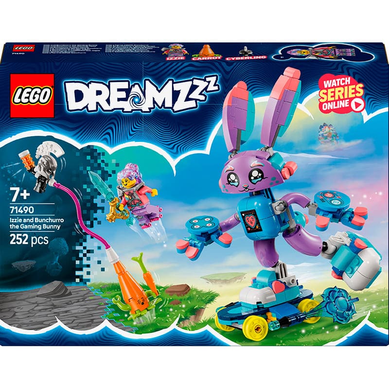 Конструктор LEGO DREAMZzzzz Иззи и Бунчуро, игровой кролик 252 детали (71490) Тип классический