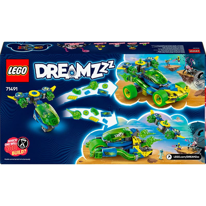 Конструктор LEGO DREAMZzzzz Матео та гоночний автомобіль Зет-Блоб 485 деталей (71491) Тип транспорту гоночний автомобіль