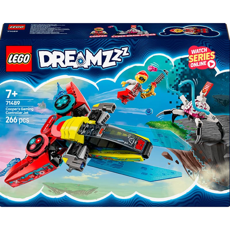 Конструктор LEGO DREAMZzzzz Реактивний геймпад Купера 266 деталей (71489) Тип класичний