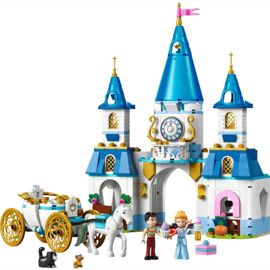 Внешний вид Конструктор LEGO Disney Princess Замок Золушки и карета 596 деталей (43275)