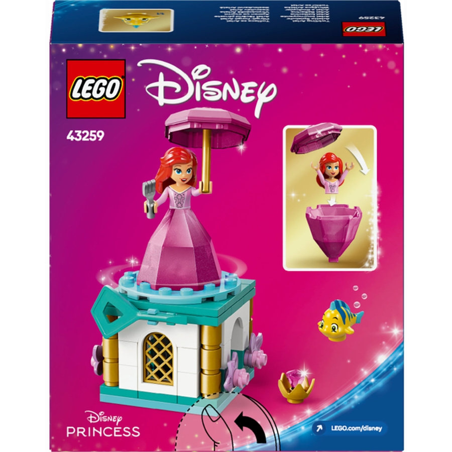 Конструктор LEGO Disney Princess Круження Аріель 93 деталі (43259) Тип класичний