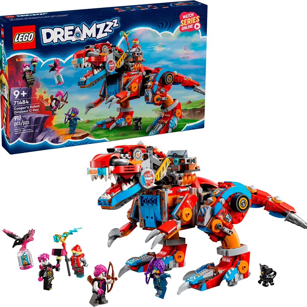 Конструктор LEGO DREAMZzz Робот динозавр Купера (71484)