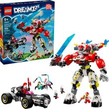 Конструктор LEGO DREAMZzz Робот-тигр Купера и Хот-род авто Зеро (71497)