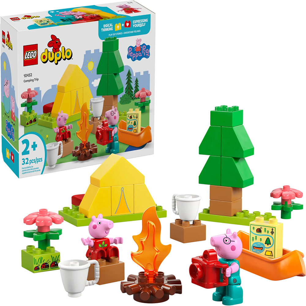 Конструктор LEGO DUPLO Peppa Pig Туристический поход (10452)