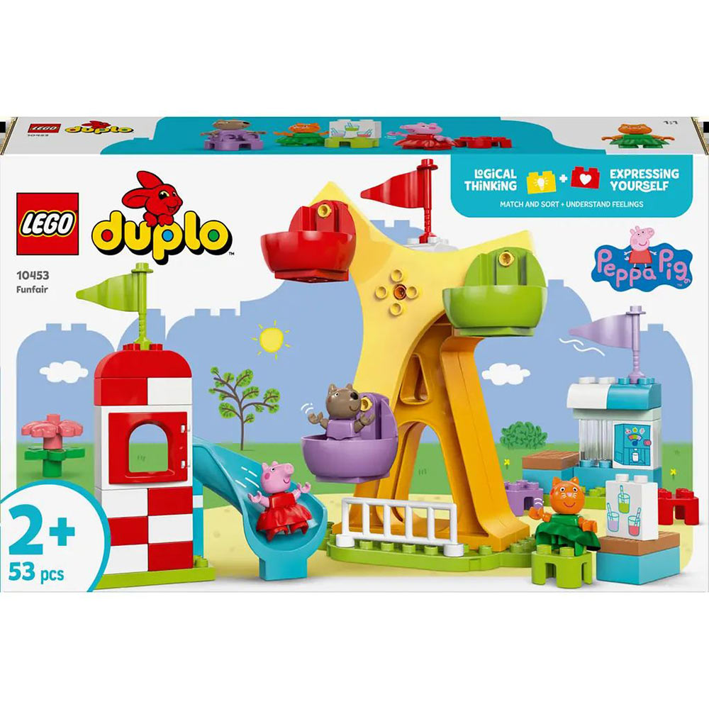 Конструктор LEGO DUPLO Peppa Pig Ярмарок розваг (10453)