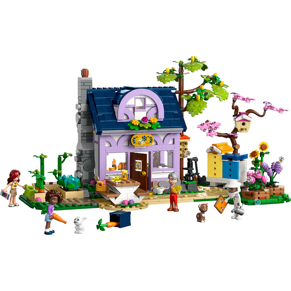 Конструктор LEGO Friends Будиночок та квітник бджолярів (42669) Тип класичний