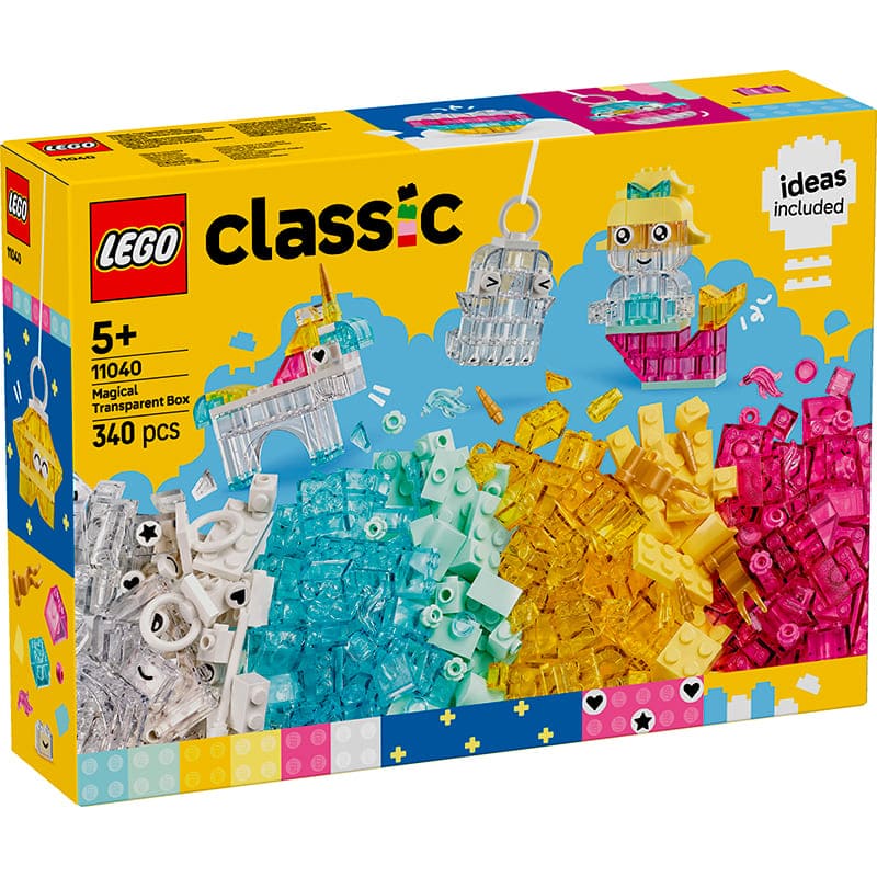 Заказать Конструктор LEGO Classic Волшебная прозрачная коробка 340 деталей (11040)