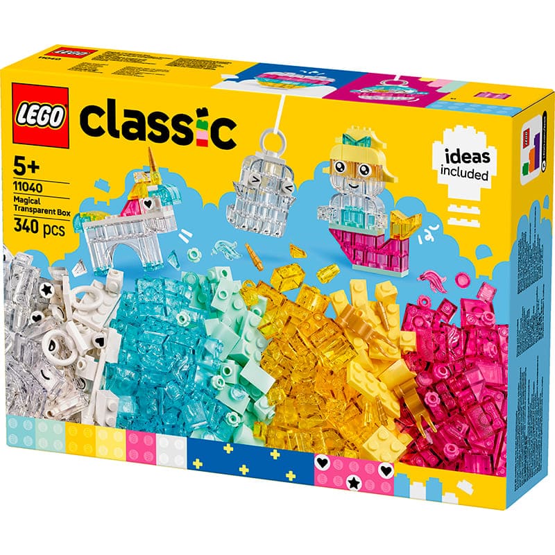 Покупка Конструктор LEGO Classic Волшебная прозрачная коробка 340 деталей (11040)