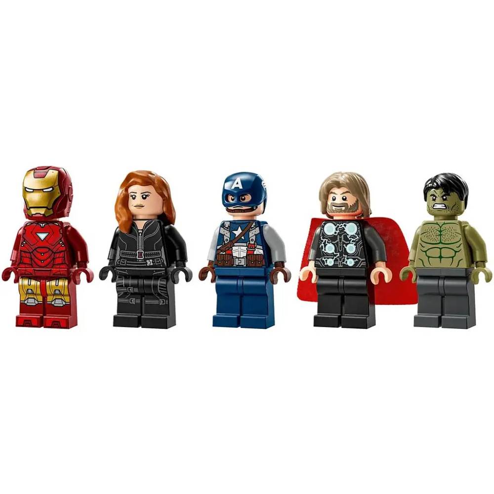 Конструктор LEGO Super Heroes Логотип и минифигурки MARVEL 931 эл (76313) Крепление блок