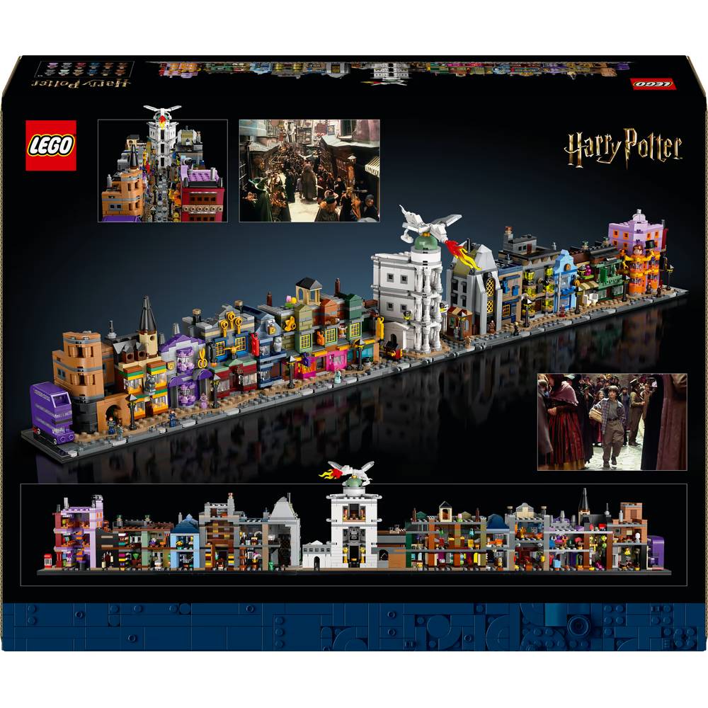 Фото Конструктор LEGO Harry Potter Аллея Диагон. Колдовские магазины 2750 эл (76444)