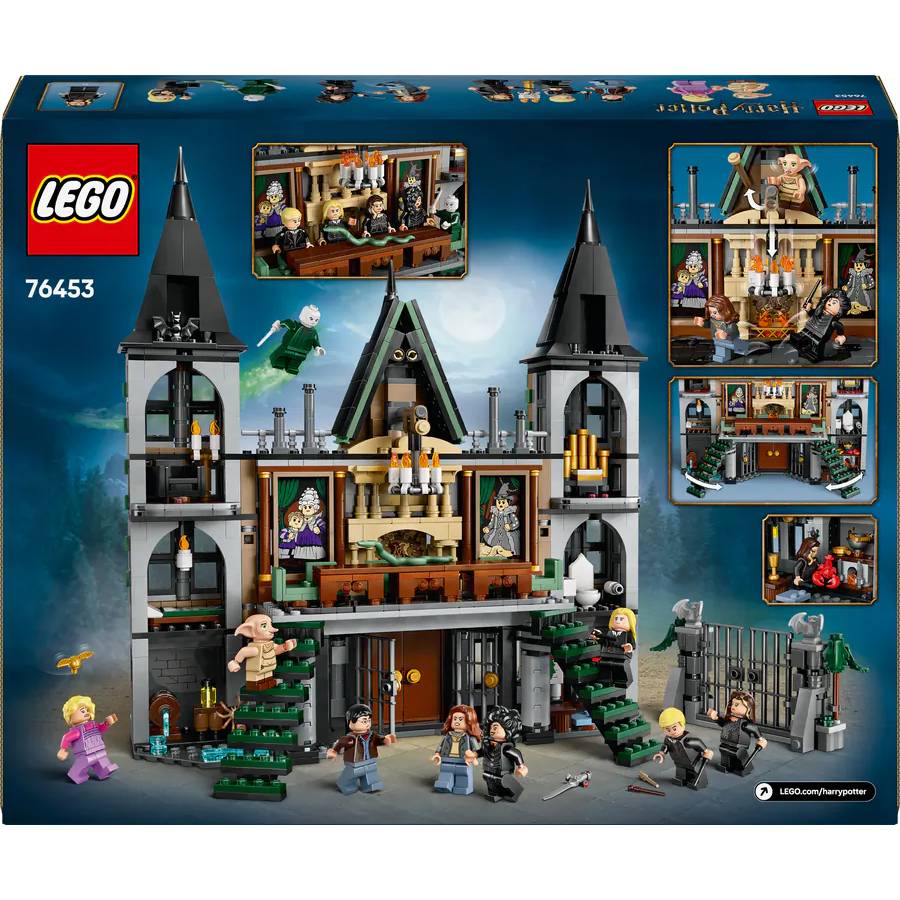 Внешний вид Конструктор LEGO Harry Potter Имение семьи Малфой 1601 эл (76453)