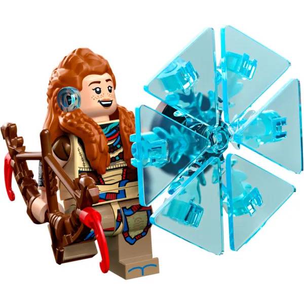 Конструктор LEGO Horizon Forbidden West Adventures Aloy и Varl против Shell-Walker и Sawtooth 768 эл (77037) Крепление блок