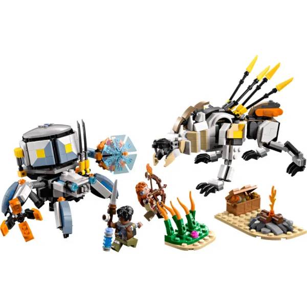 Конструктор LEGO Horizon Forbidden West Adventures Aloy и Varl против Shell-Walker и Sawtooth 768 эл (77037) Тип уникальные детали