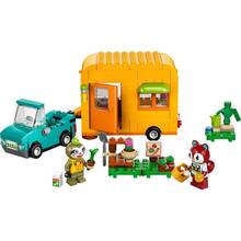 Конструктор LEGO Animal Crossing Садовый магазин и караван, принадлежащие Leif 263 эл (77054)