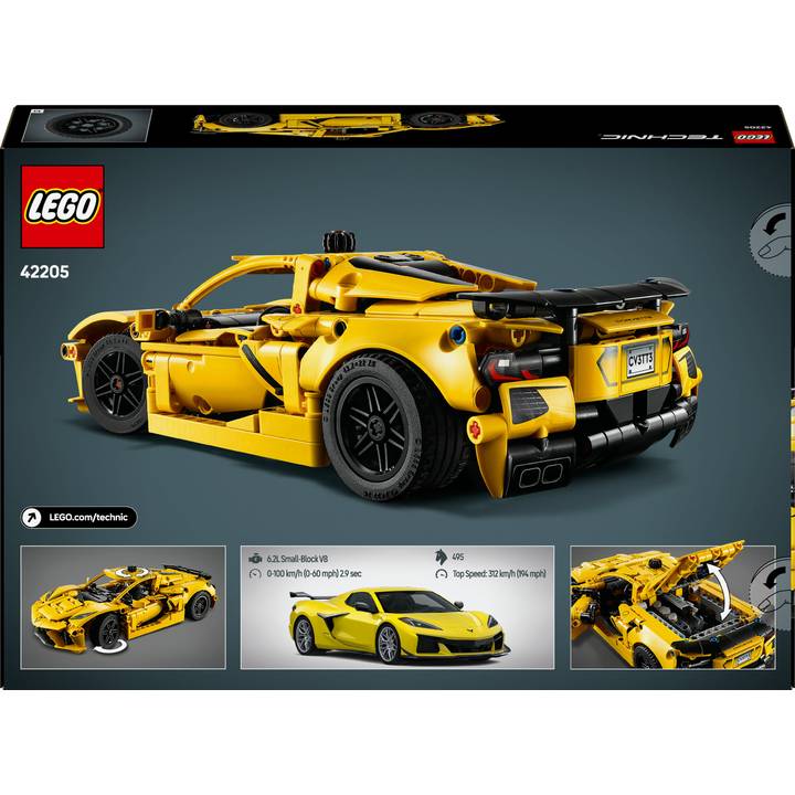 Зовнішній вигляд Конструктор LEGO Technic Chevrolet Corvette Stingray 732 деталі (42205)