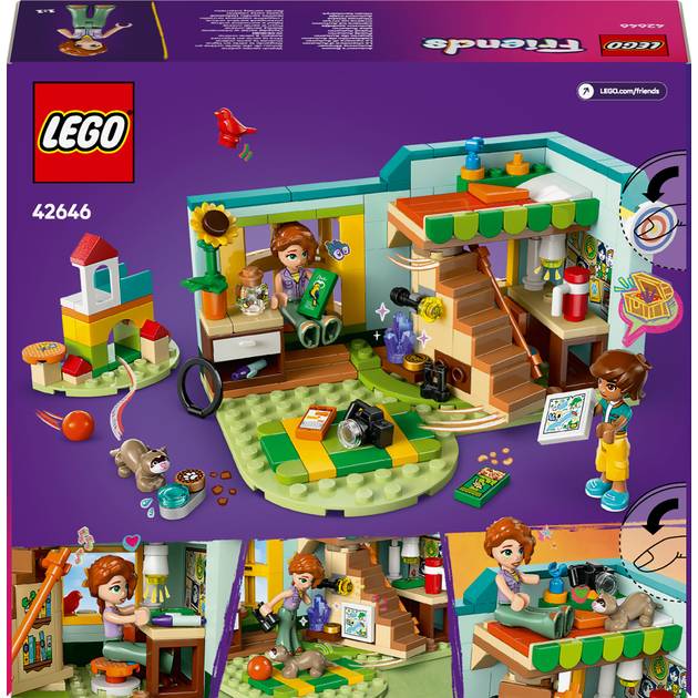 Конструктор LEGO Friends Кімната Отом 222 деталі (42646) Кріплення блок
