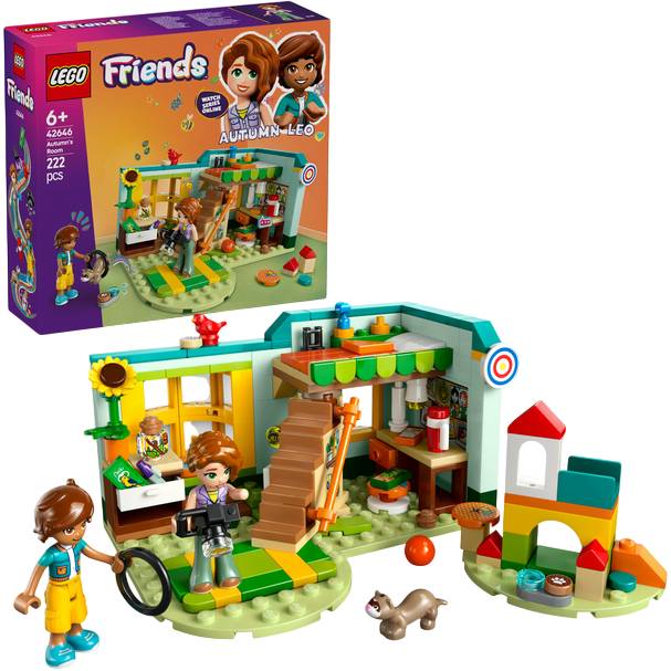 Конструктор LEGO Friends Кімната Отом 222 деталі (42646) Тип унікальні деталі