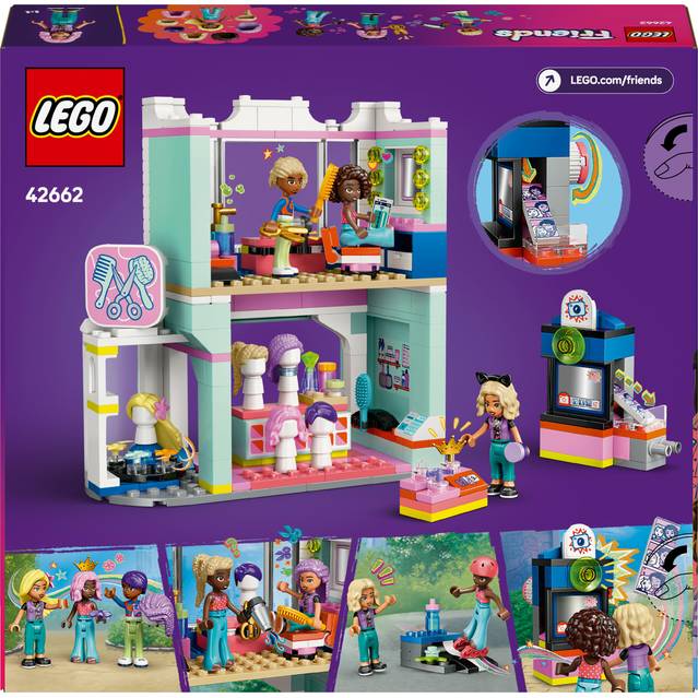 Конструктор LEGO Friends Парикмахерская и магазин аксессуаров 347 деталей (42662) Крепление блок