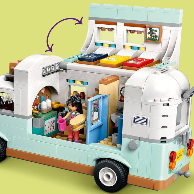 Зображення Конструктор LEGO Friends Пригоди на фургоні дружби 778 деталей (42663)
