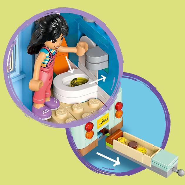 Зовнішній вигляд Конструктор LEGO Friends Пригоди на фургоні дружби 778 деталей (42663)