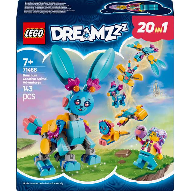 Конструктор LEGO DREAMZzz Творческие животные приключения Бунчу 143 деталь (71488) Тематика животные
