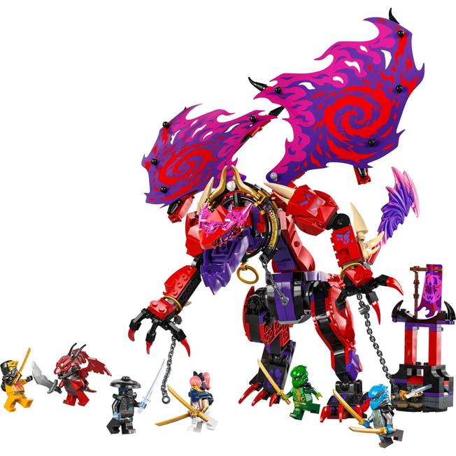 Конструктор LEGO Ninjago Дракон Хаоса Громозуб 668 деталей (71832) Конструктор LEGO Ninjago Дракон Хаоса Громозуб 668 деталей (71832)